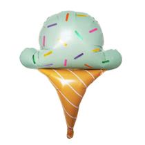Forma de sorvete de desenho animado Mylar Balloon para aniversário de crianças Forma de sorvete de desenho animado Mylar Balloon para aniversário de crianças