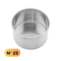 Forma de Torta Alta Redonda nº25 - Aluminio Genesis