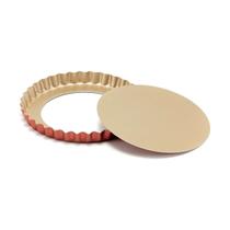 Forma De Torta Crespa Cereja Fundo Removível 03 - 28 Cm