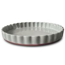 Forma de Torta de Cerâmica MORA, Assadeira Grande de Porcelana 24 cm para Tortas, Quiches, Pies, Flan etc. Borda Ondulada, Segura para Forno, Micro-ondas, Freezer e Lava-louças - Ótima Presente para Padeiros - Earl Grey Forma de Torta de Cerâmica MORA, Assadeira Grande de Porcelana 24 cm para Tortas, Quiches, Pies, Flan etc. Borda Ondulada, Segura para Forno, Micro-ondas, Freezer e Lava-louças - Ótima Presente para Padeiros - Earl Grey