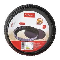 Forma de Torta Redonda Antiaderente C/ Fundo Removível - Wellmix