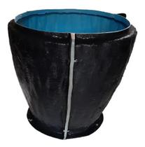 Forma de Vaso Cimento Infinity Redondo 37cm Sem Miolo interno