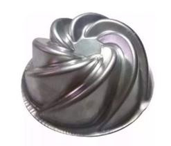 Forma Decorativa Bolo Vulcão Novela 21x9cm Em Alumínio Forma Decorativa Bolo Vulcão Novela 21x9cm Em Alumínio