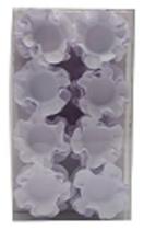 Forma decorativa flor para doces com 40 unidades gardenia ref.84