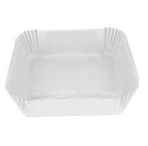 Forma Descartável Antiaderente Quadrada 20x20cm P/ Air Fryer