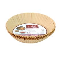 Forma descartável para air fryer 15 cm com 50 unidades