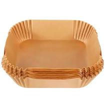 Forma descartável para fritadeira elétrica Air Fryer 20x20x4,5 50 unidades