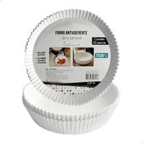 Forma Descartável Redonda Para Air Fryer Assadeiras 20cm