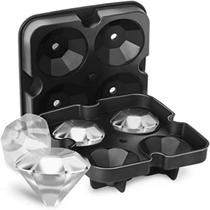 Forma Diamante Silicone Bandeja Gelo Utensílio Reutilizável