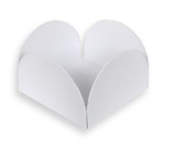Forma Doce 4 Pétalas Branco 436 Branco C/50 Plac Forma Doce 4 Pétalas Branco 436 Branco C/50 Plac