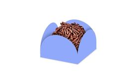 Forma Doce 4 Petalas N7 Azul Hortencia C/50 Plac