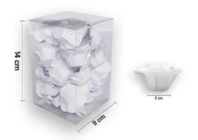 Forma Doce Flor Branca Com 40 1608 Plac