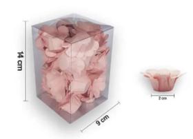 Forma Doce Flor Rosa Bebe Com 40 1627 Plac