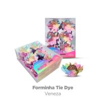 Forma Doce Veneza Tie Dye Com 40 Plac