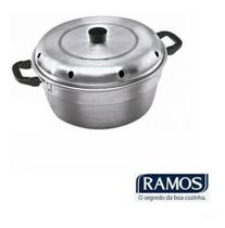 Forma Dueto Bolo Pudim 2,4 l Ref 1423 Ramos Prata