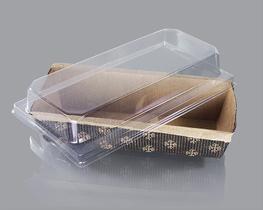 Forma e Tampa Caseirinho Bolo inglês 330g - 25 unidades