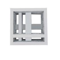 Forma Elemento Vado Cobogó Trançado 30X30X9Cm