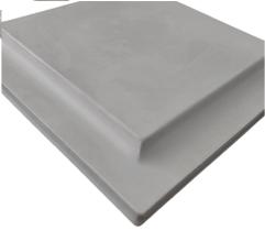 Forma Em Abs 1,5mm 3d Capa De Coluna 50x50x5cm (chapéu)