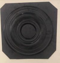 Forma Em Abs 1,5mm 3d (florão) 48cm Ou 52cm Forma Em Abs 1,5mm 3d (florão) 48cm Ou 52cm