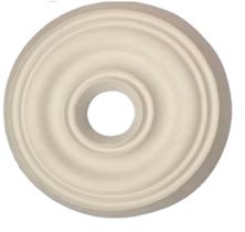 Forma Em Abs 1mm Para Gesso Em 3d (florão) 32 Cm