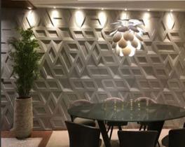 Forma Em Abs Virgem 1,5mm Gesso/cimento 3d (atlanta 47x47cm)