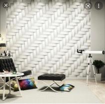 Forma Em Abs Virgem 1mm Para Gesso Em 3d (espinha De Peixe)