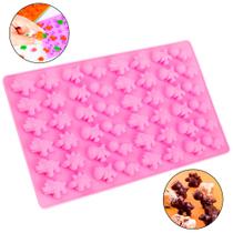 Forma Em Silicone Dinossauro Gummy Confeitar 48 Cavidades Forma Em Silicone Dinossauro Gummy Confeitar 48 Cavidades