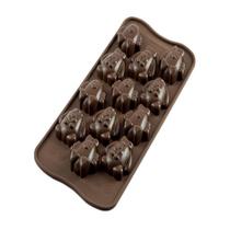 Forma Em Silicone Mini Bombom Chocolate Easter Silikomart
