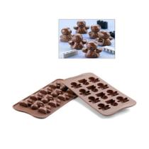 Forma Em Silicone Mini Bombom Chocolate Mood Silikomart
