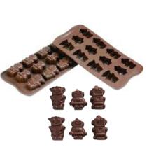 Forma em Silicone Mini Bombom Chocolate Robochoc Silikomart Forma em Silicone Mini Bombom Chocolate Robochoc Silikomart