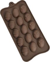 Forma Em Silicone Ovo De Pascoa Mini Antiaderente Forma Em Silicone Ovo De Pascoa Mini Antiaderente