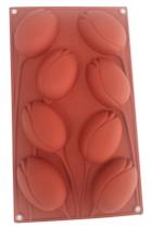 Forma Em Silicone Tulipa