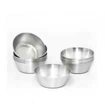 Forma empada lisa n4 5x2,6x6,8cm alumínio mc formas