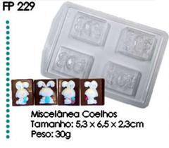 Forma Especial (3 partes) Crystal Forming Miscelânea Coelhos (FP229)