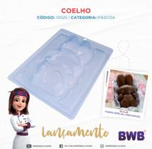 Forma Especial (3 partes) para Chocolate BWB Coelho (10525)