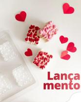 Forma Especial (3 partes) para Chocolate Crystal Forming Tablete Coração P (FP236)