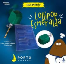Forma Especial (3 partes) para Chocolate Porto Formas Lollipop Esmeralda (57)