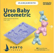 Forma Especial (3 partes) para Chocolate Porto Formas Urso Geometric Baby (1203) Forma Especial (3 partes) para Chocolate Porto Formas Urso Geometric Baby (1203)