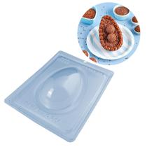 Forma Especial 3 Partes Para Ovo de Páscoa de Chocolate 250g
