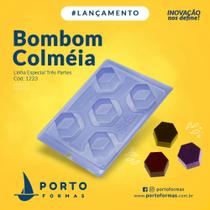 Forma Especial (3 partes) Porto Formas Bombom Colmeia (1223)