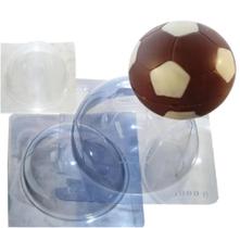 Forma Especial Bola Futebol 3 Partes com Silicone de 1kg Forma Especial Bola Futebol 3 Partes com Silicone de 1kg