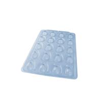Forma Especial BWB 1UN. Mini Ovo Liso 10g para Páscoa e Bombons Gourmet Cód3573