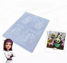 Forma Especial Com Silicone Panda Natal Bwb Natal 10482 Forma Especial Com Silicone Panda Natal Bwb Natal 10482