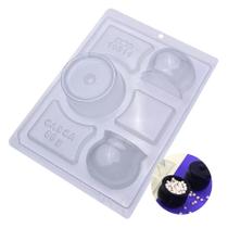 Forma Especial de Acetato - Caldeirão com Tampa Halloween - Cód 10211 - 3 unidades - BWB - Rizzo