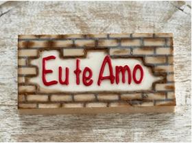 Forma Especial Eu Te Amo 3 Partes C/ Silicone 200g