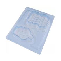 Forma Especial Silicone Bwb Pop It Milkshake E Ursinho