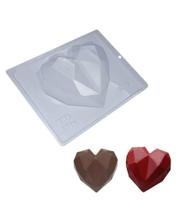 Forma Especial Silicone Coração Lapidado 500g Páscoa BWB