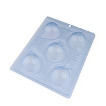 Forma especial tradicional bolinha de natal losango bwb 1 un molde p/ chocolate, doces, gesso 10050