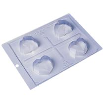 Forma Especial Trufa Coração Diamond De Acetato E Silicone