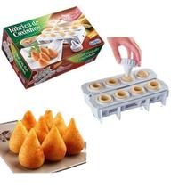 Forma Fábrica Coxinhas Modelador Salgados Cozinha Festas - Lig Brin Forma Fábrica Coxinhas Modelador Salgados Cozinha Festas - Lig Brin